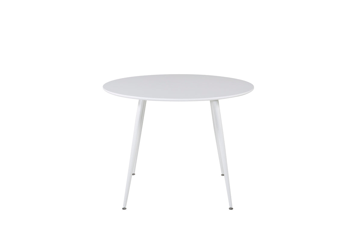 Venture Design Plaza Runda Matbord ⌀100 Vit