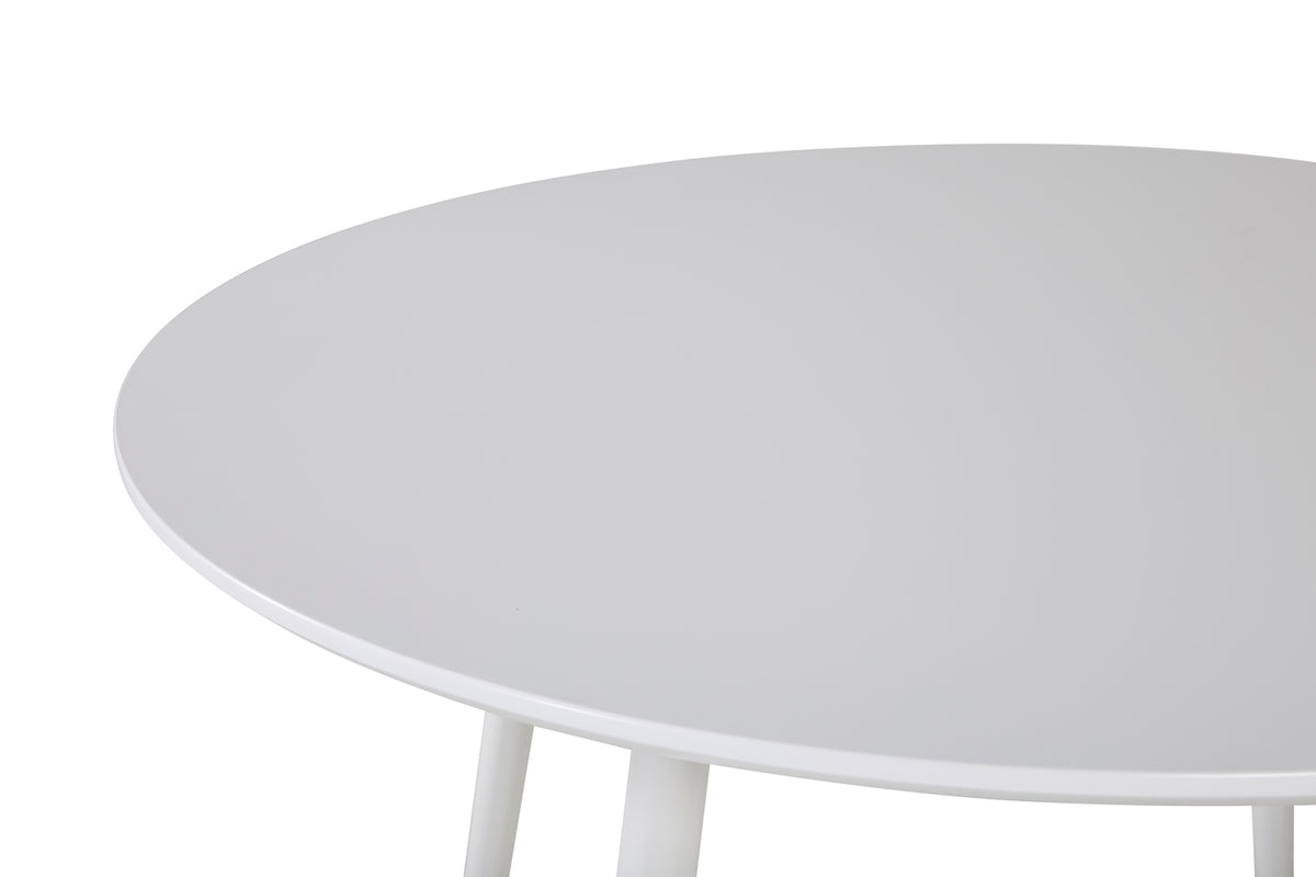 Venture Design Plaza Runda Matbord ⌀100 Vit
