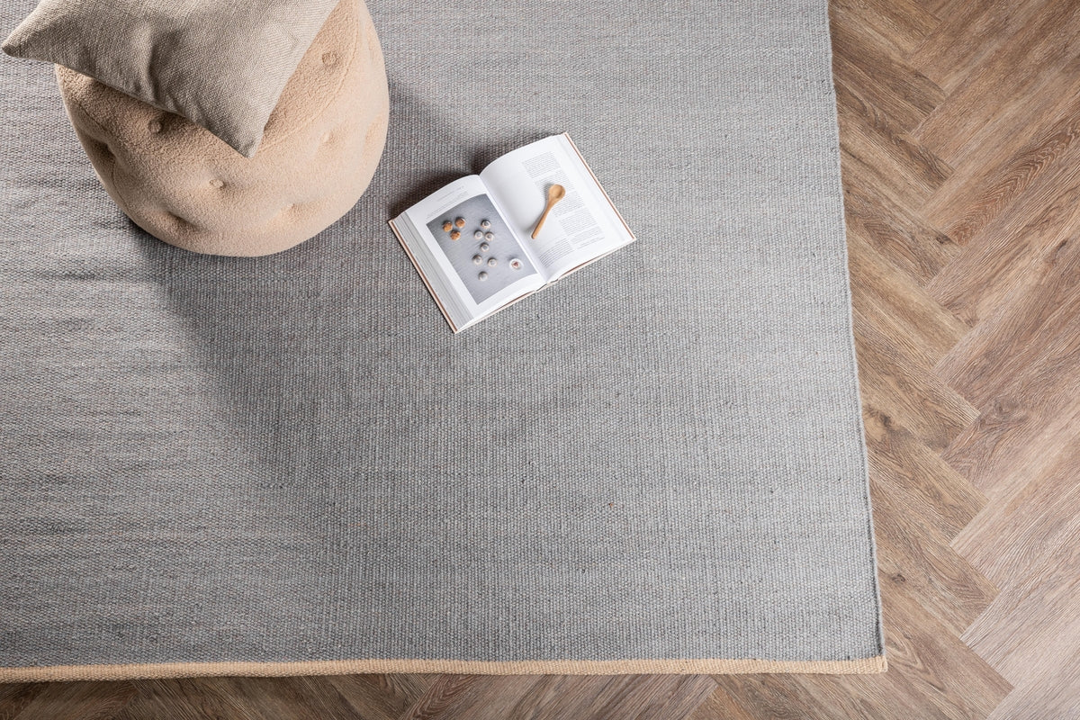 Venture Design Jaipur Rektangulära Mattor 300 x 200 Ljusgrå