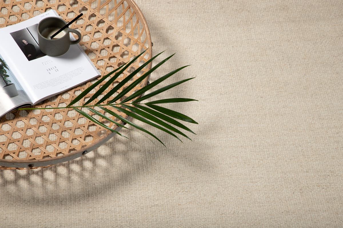 Venture Design Jaipur Runda Mattor ⌀200 Beige