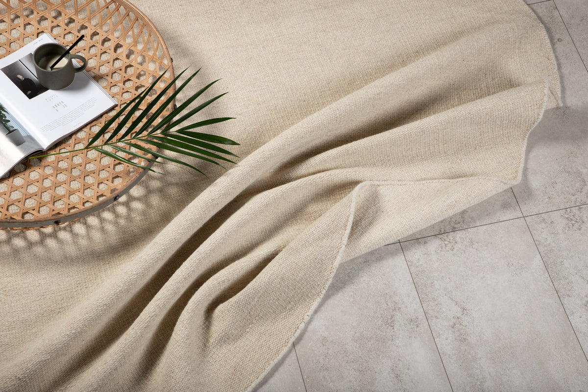 Venture Design Jaipur Runda Mattor ⌀200 Beige