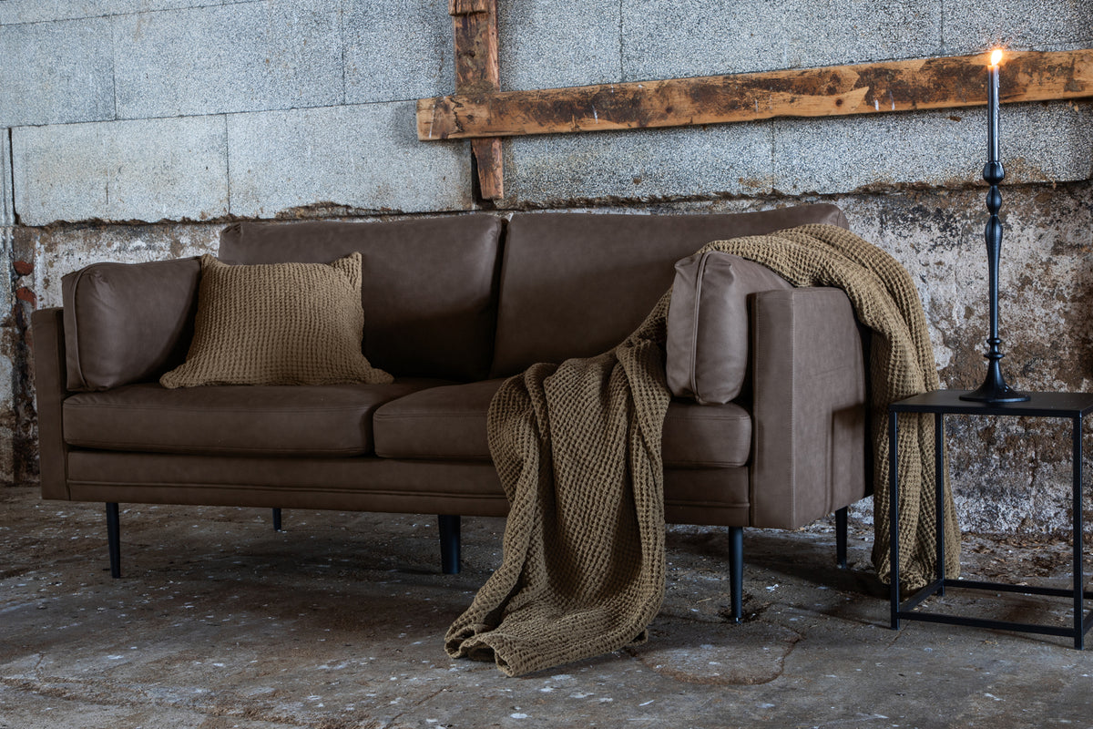 Venture Design Boom 3-sits soffor Brun
