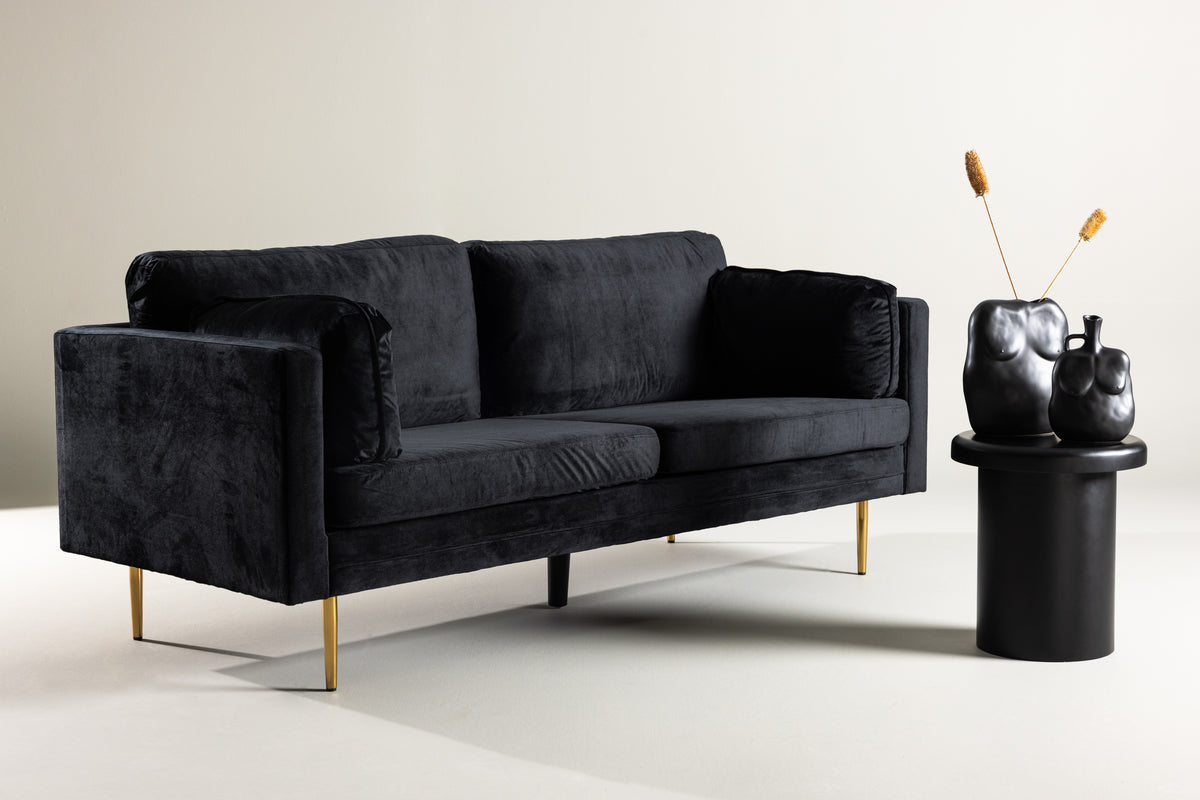 Venture Design Boom 3-sits soffor Svart