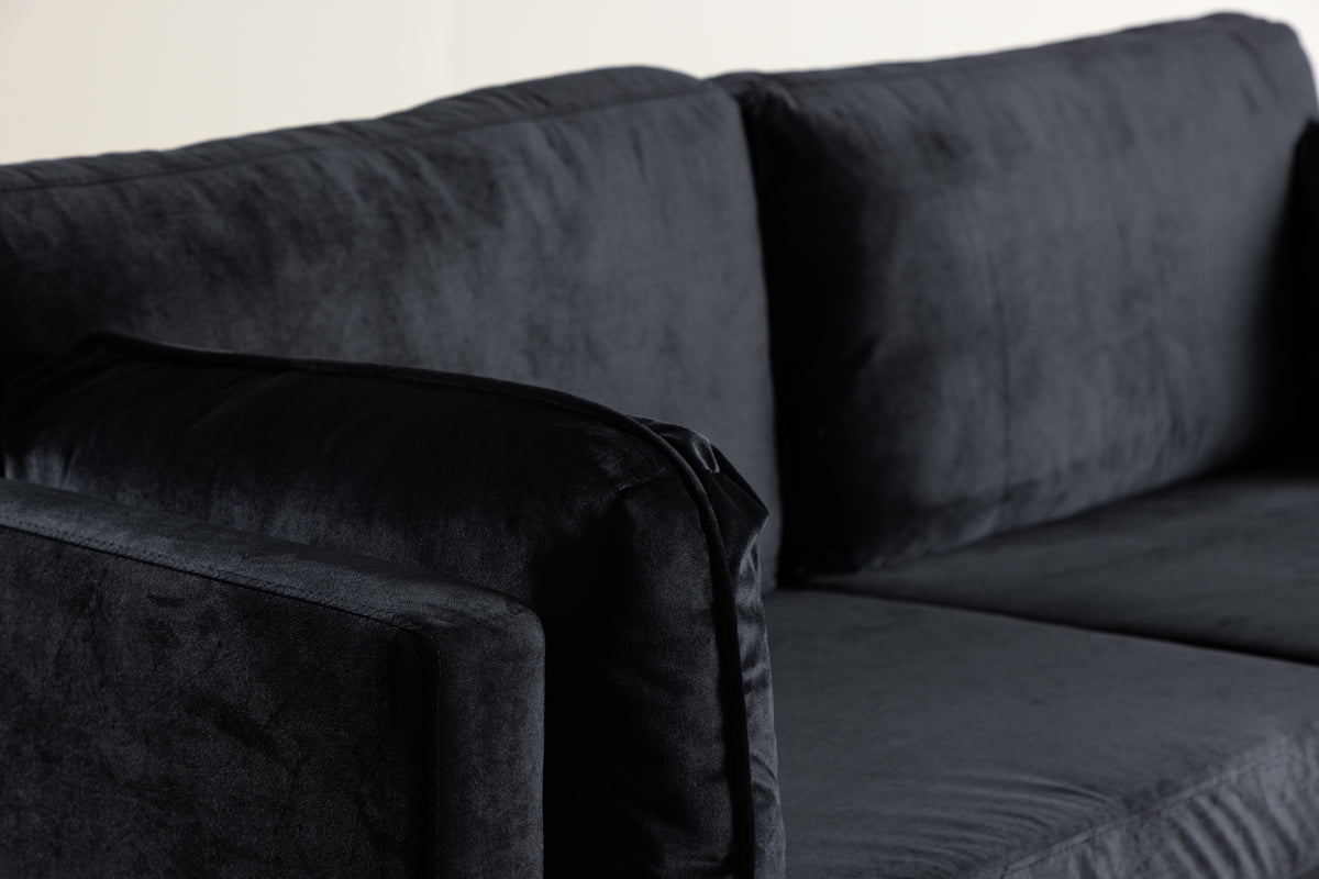 Venture Design Boom 3-sits soffor Svart