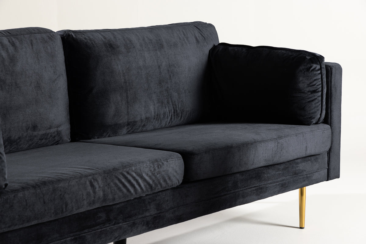 Venture Design Boom 3-sits soffor Svart