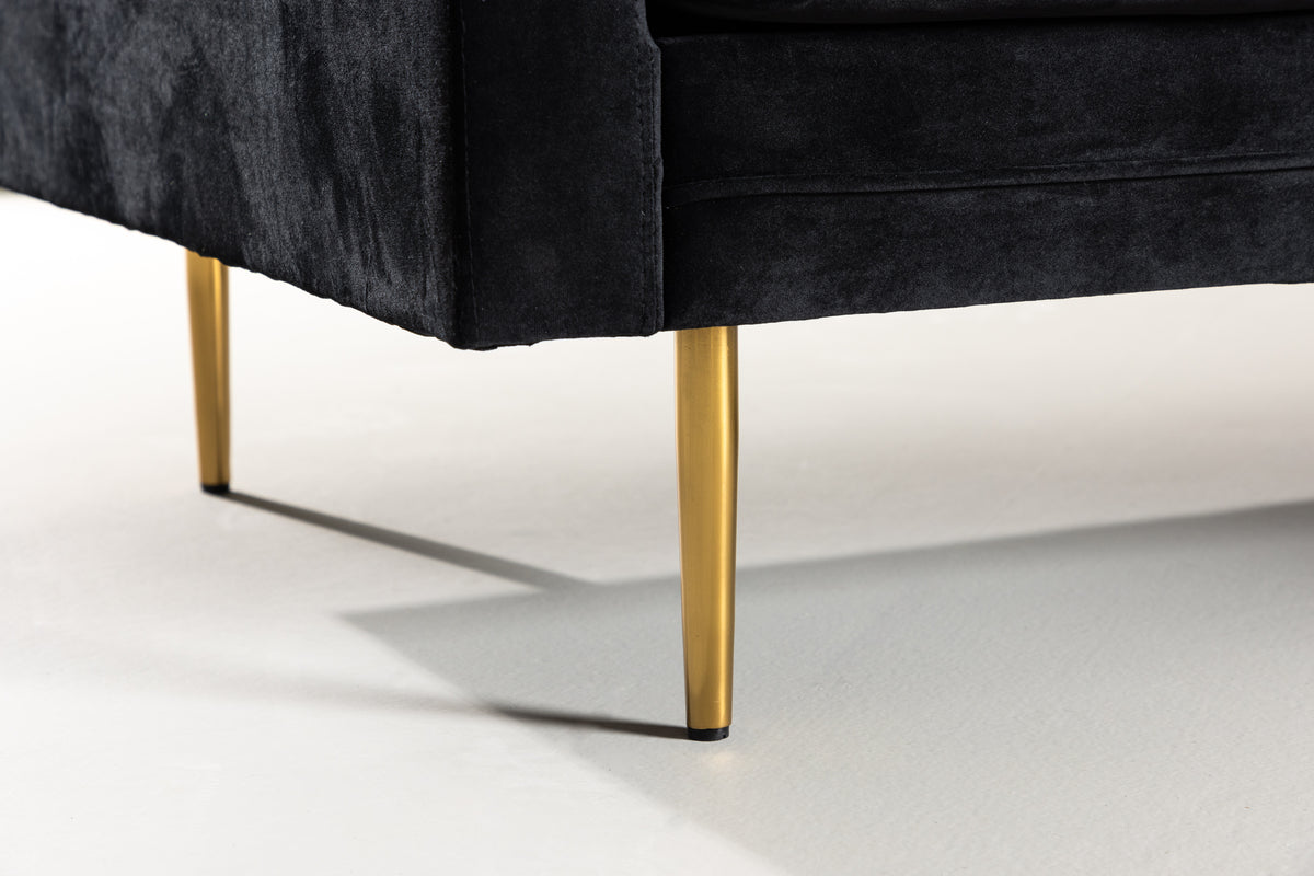 Venture Design Boom 3-sits soffor Svart