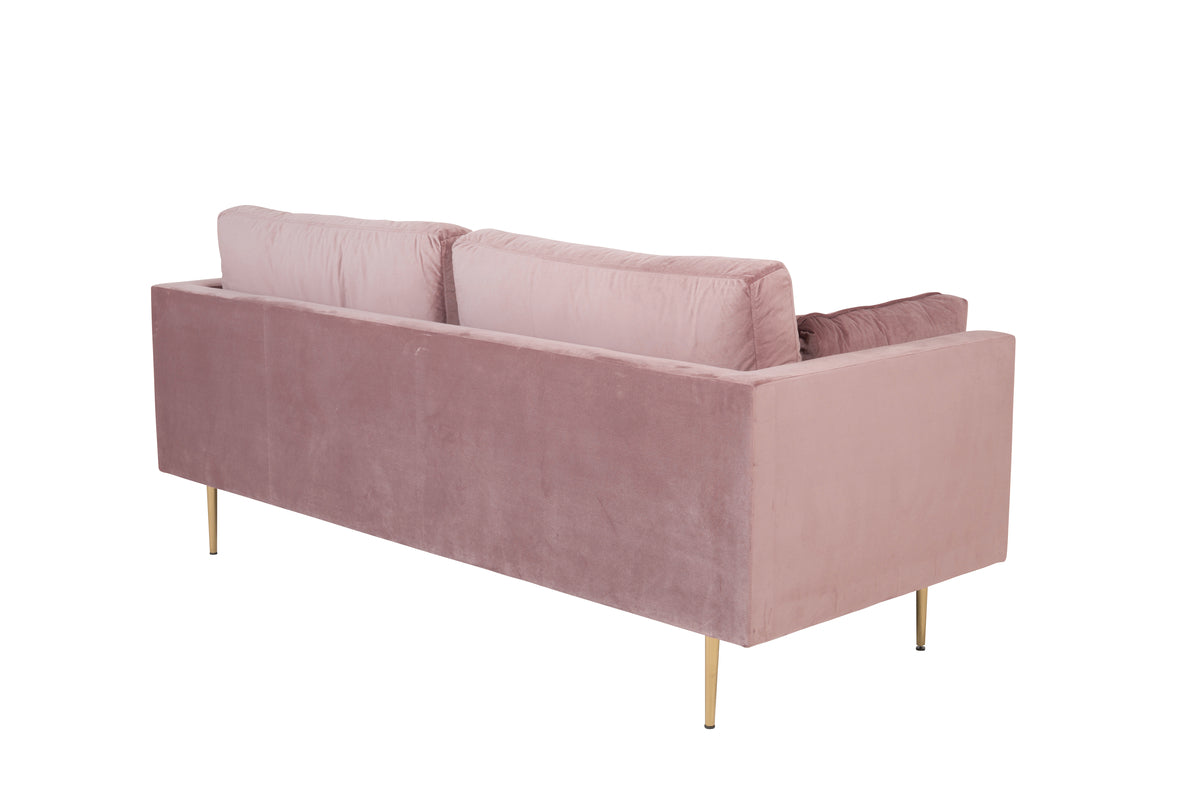 Venture Design Boom 3-sits soffor Rosa