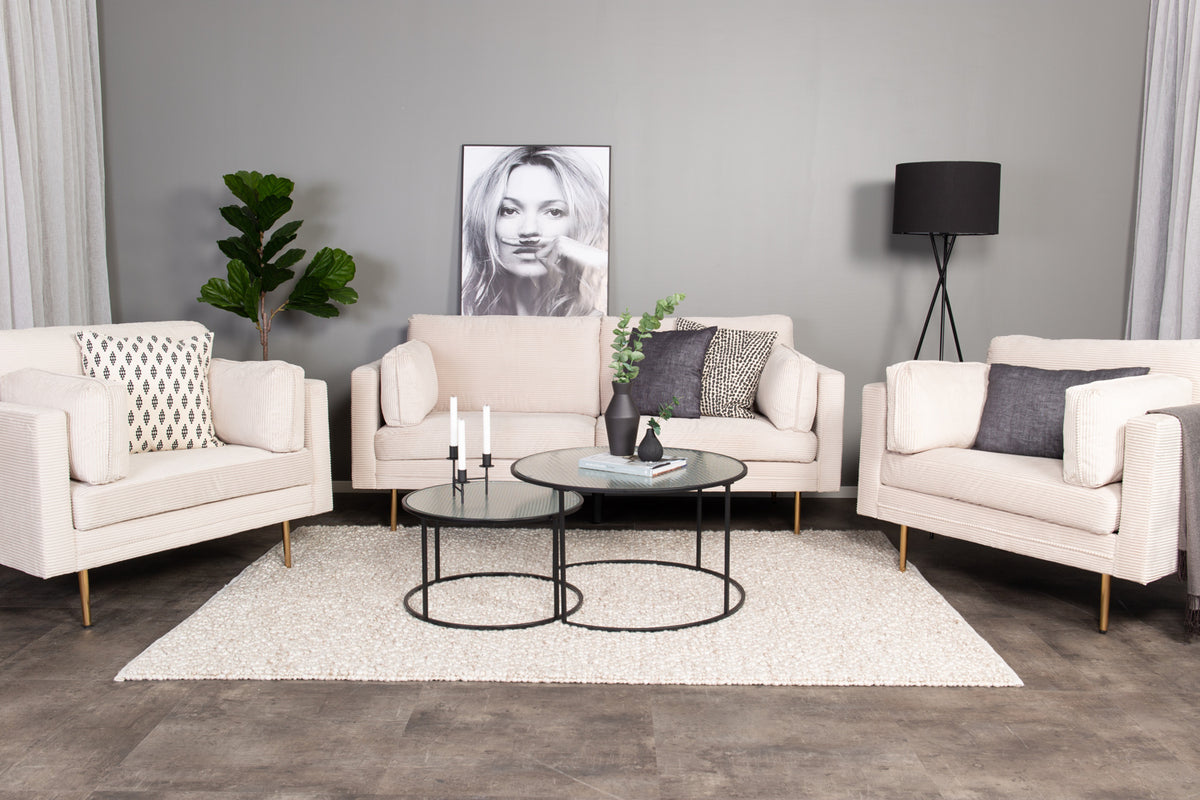 Venture Design Boom 3-sits soffor Beige