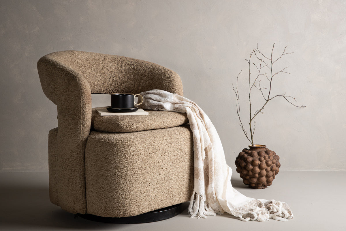 Venture Design Laurel Fåtöljer Brun