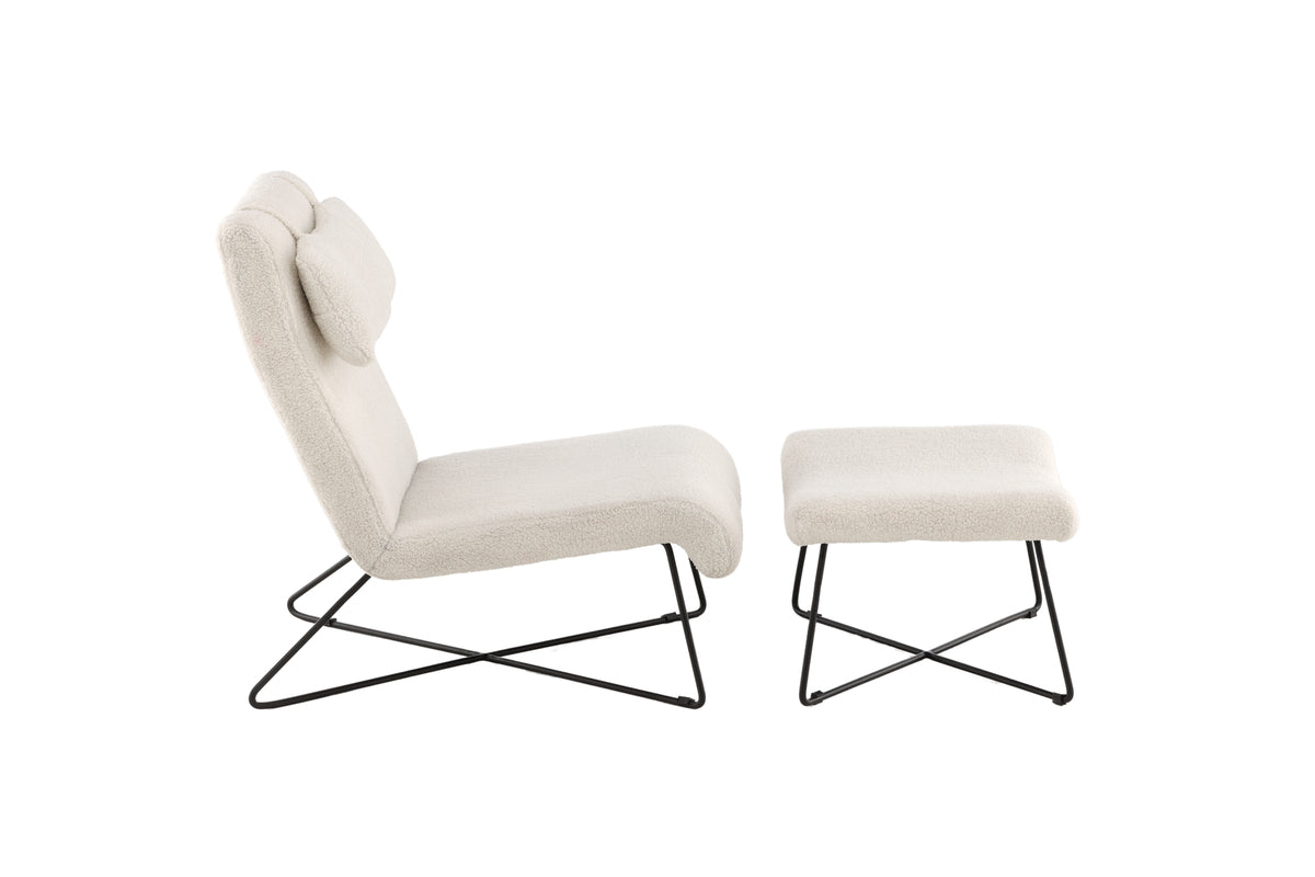 Venture Design Laconia Loungefåtöljer Vit