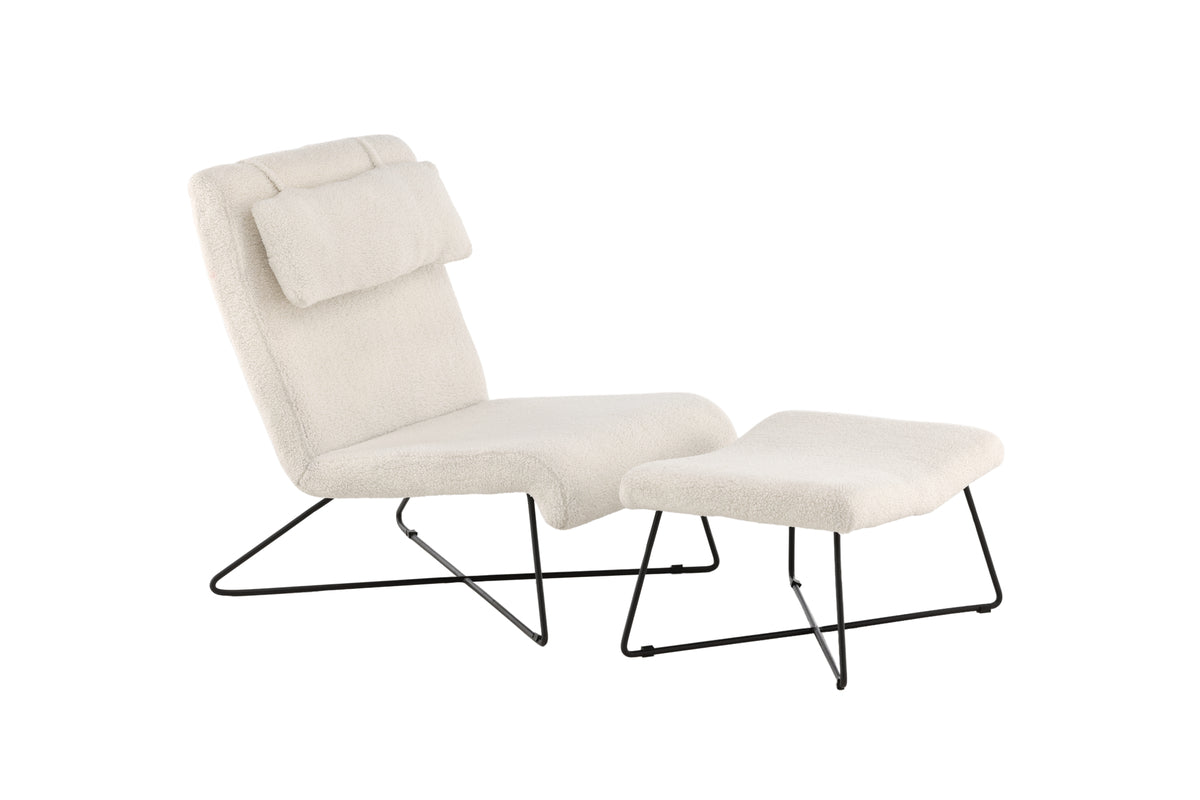 Venture Design Laconia Loungefåtöljer Vit