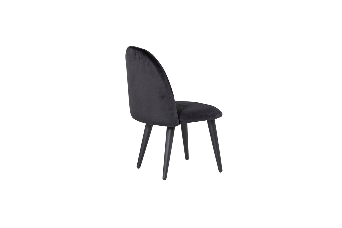 Venture Design Velvet Barnstolar Svart