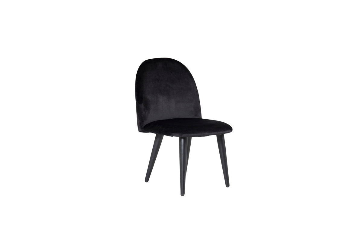 Venture Design Velvet Barnstolar Svart
