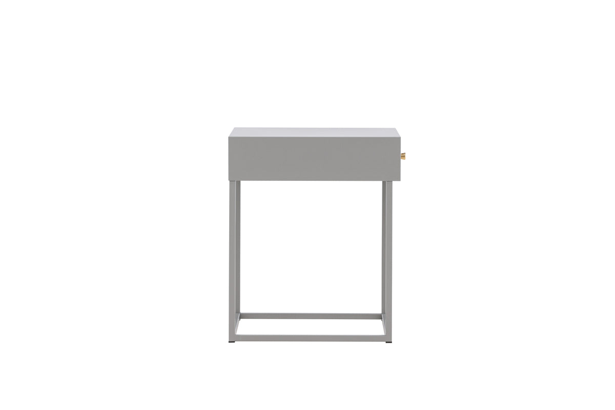 Venture Design Bakal Sidobord 43 x 41 Ljusgrå