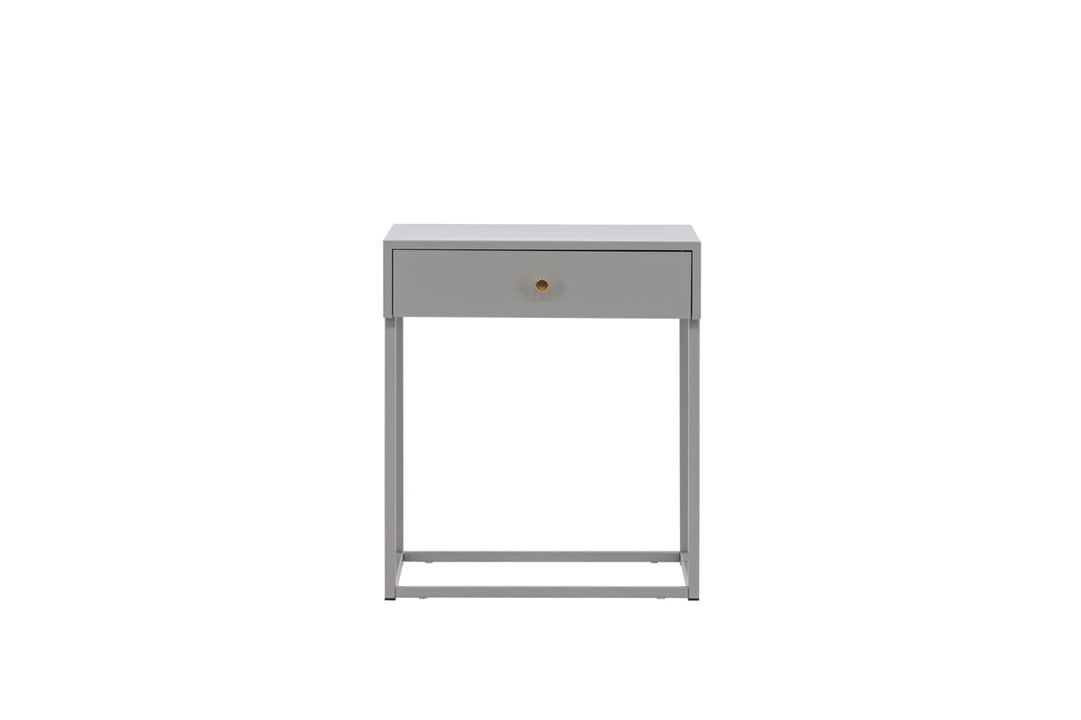 Venture Design Bakal Sidobord 43 x 41 Ljusgrå
