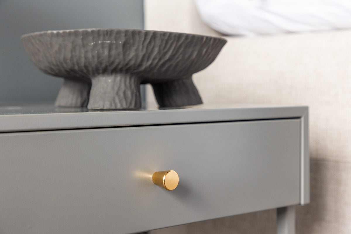 Venture Design Bakal Sidobord 43 x 41 Ljusgrå