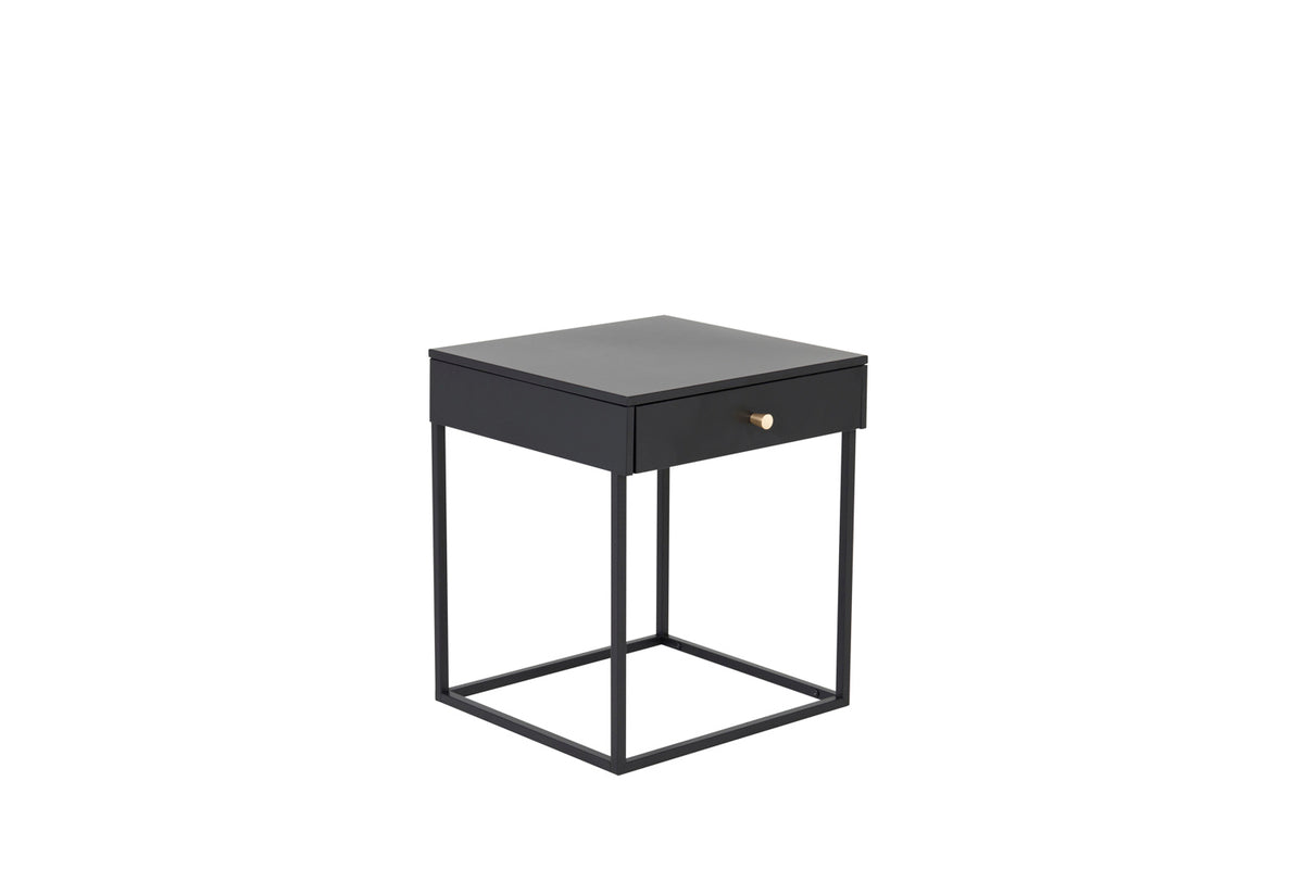 Venture Design Bakal Sängbord 43 x 41 Svart