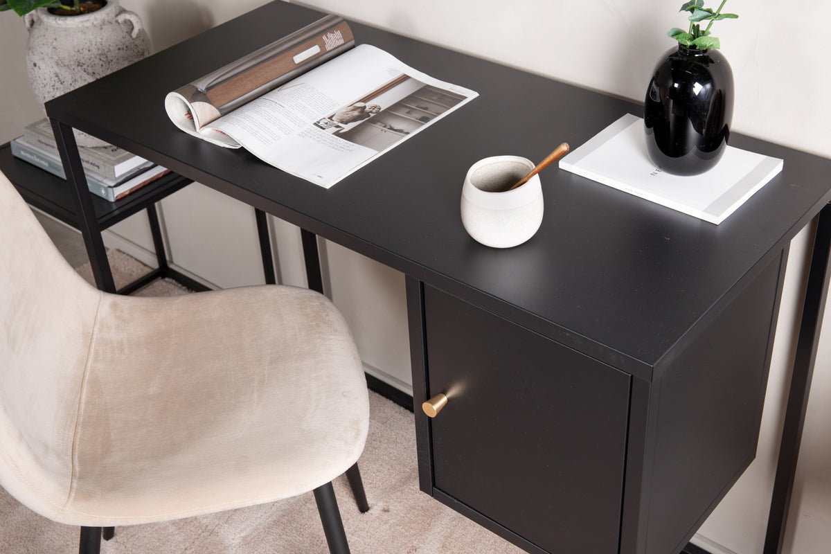 Venture Design Bakal Skrivbord 95 x 45 Svart