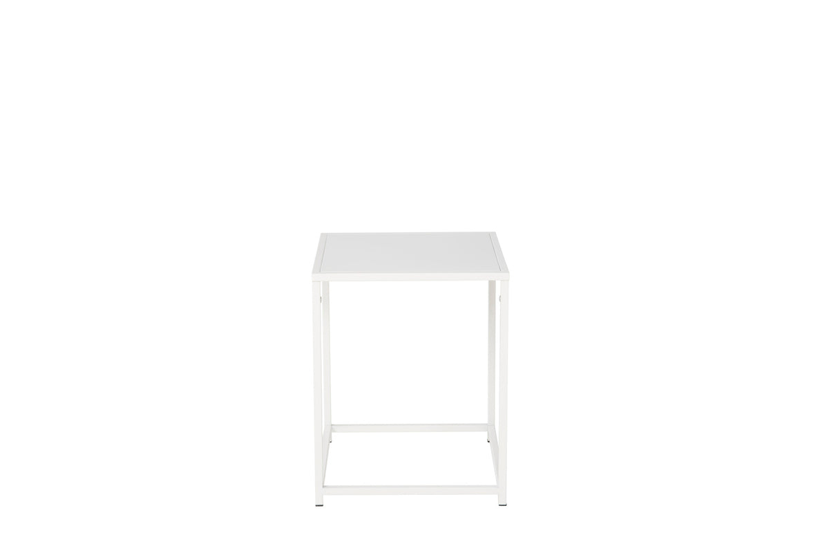 Venture Design Staal Sidobord 37 x 38 Vit