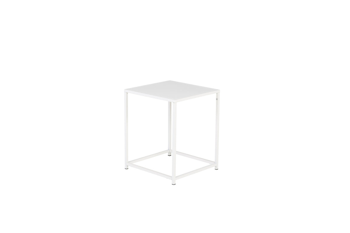 Venture Design Staal Sidobord 37 x 38 Vit