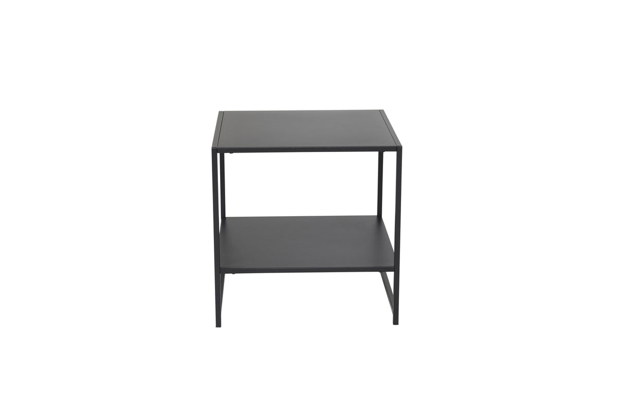 Venture Design Staal Sidobord 50 x 50 Svart