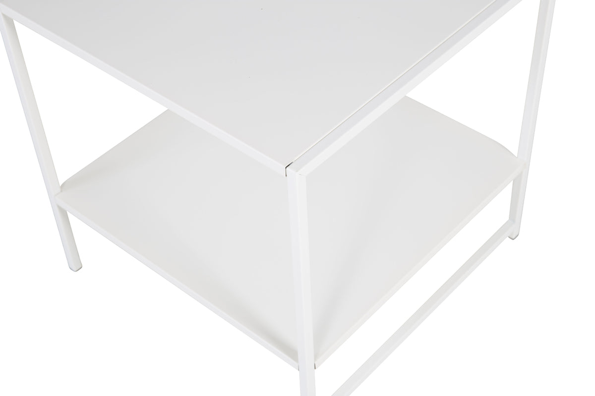 Venture Design Staal Sidobord 50 x 50 Vit