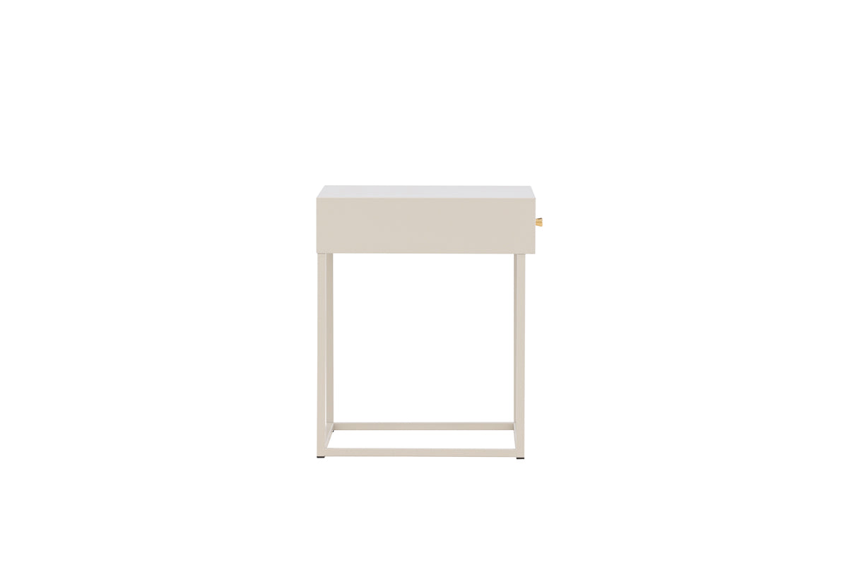Venture Design Bakal Sängbord 43 x 41 Beige