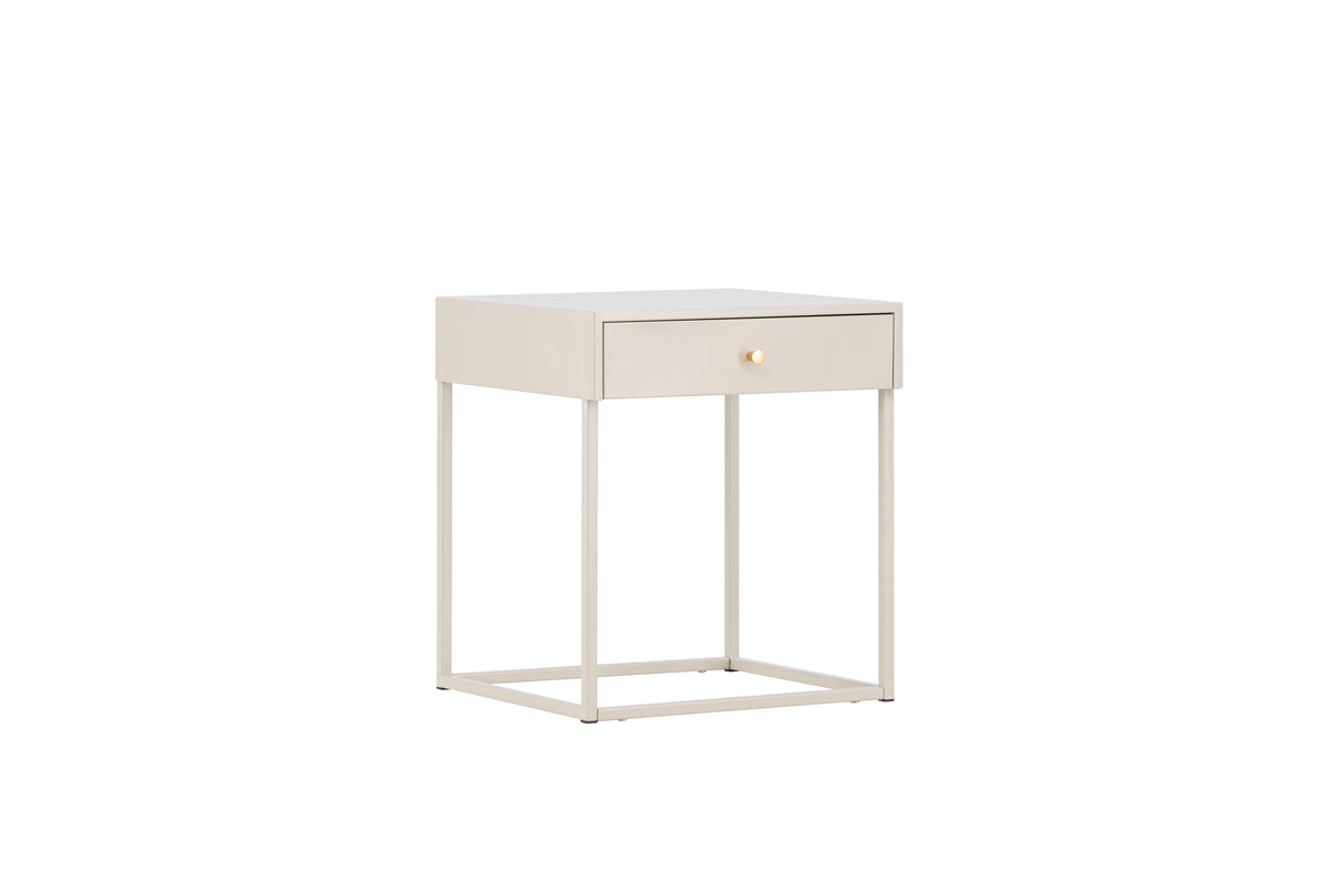 Venture Design Bakal Sängbord 43 x 41 Beige