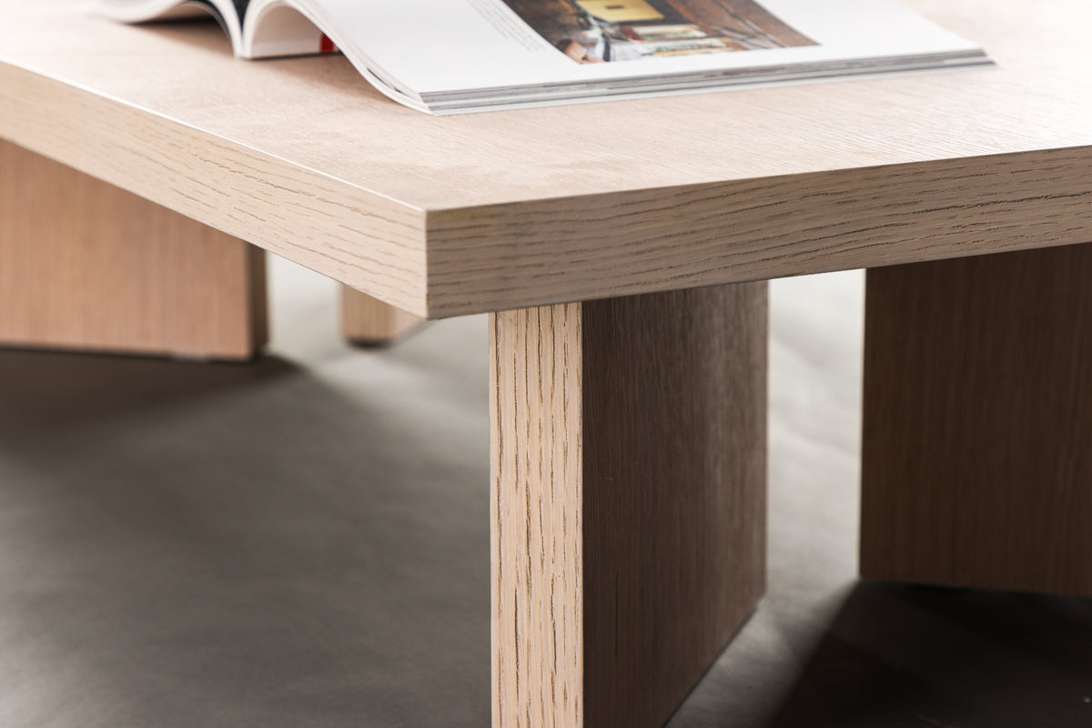 Venture Design Bassholmen Soffbord 140 x 80 Vitputsad
