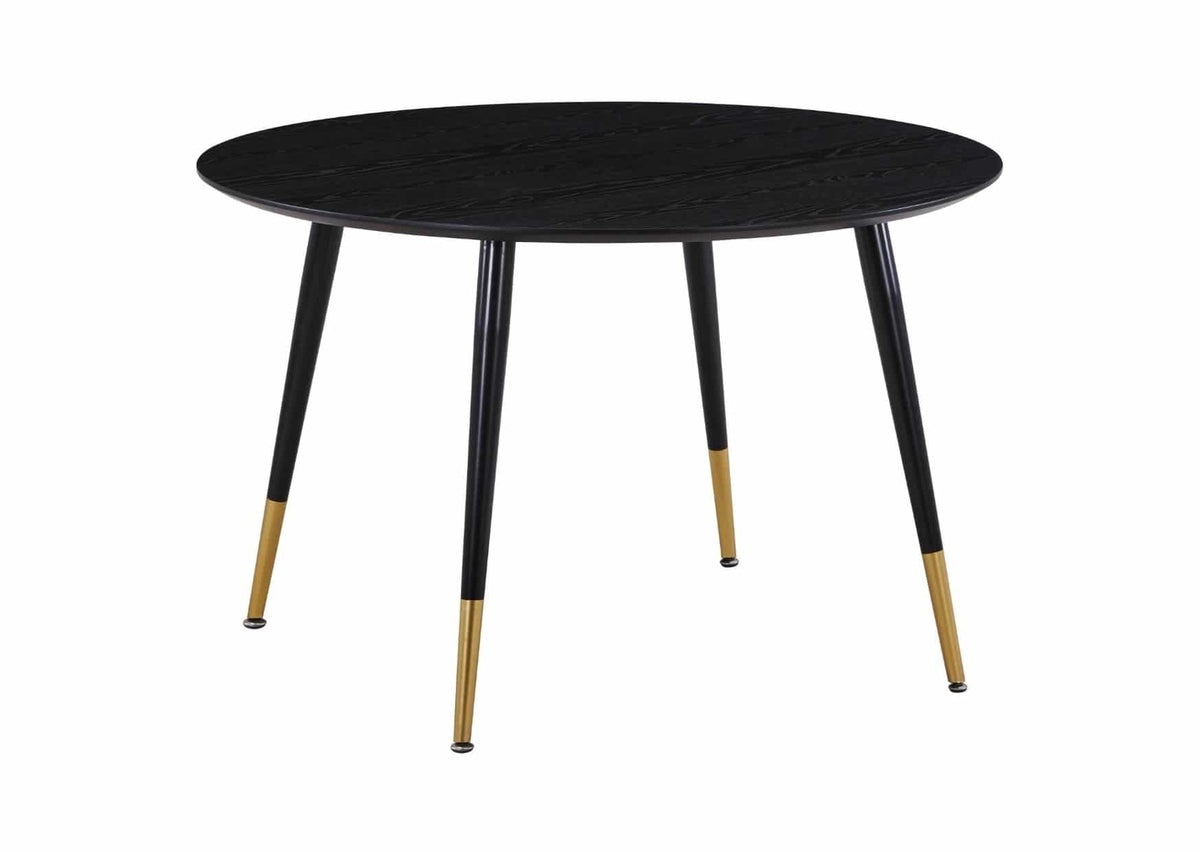 Venture Design Dipp Runda Matbord ⌀115 Svart