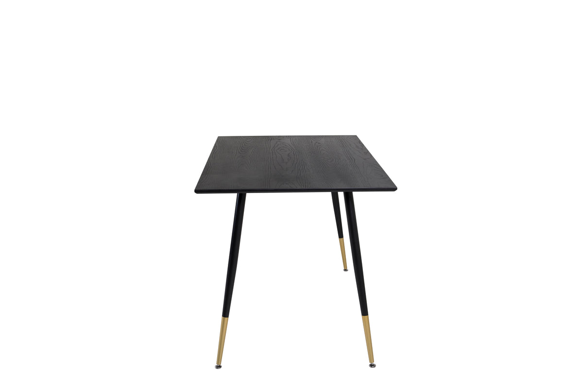 Venture Design Dipp Rektangulära Matbord 120 x 85 Svart
