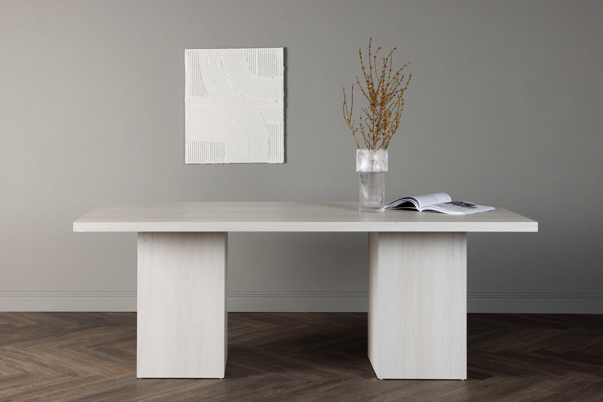 Venture Design Olga Rektangulära Matbord 200 x 90 Vit