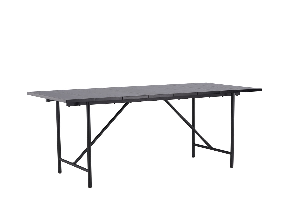 Venture Design Astrid Rektangulära Matbord 200 x 90 Svart