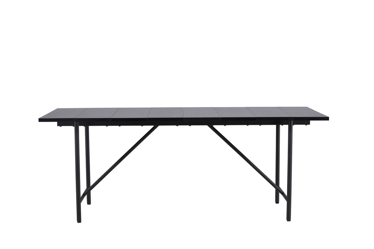 Venture Design Astrid Rektangulära Matbord 200 x 90 Svart