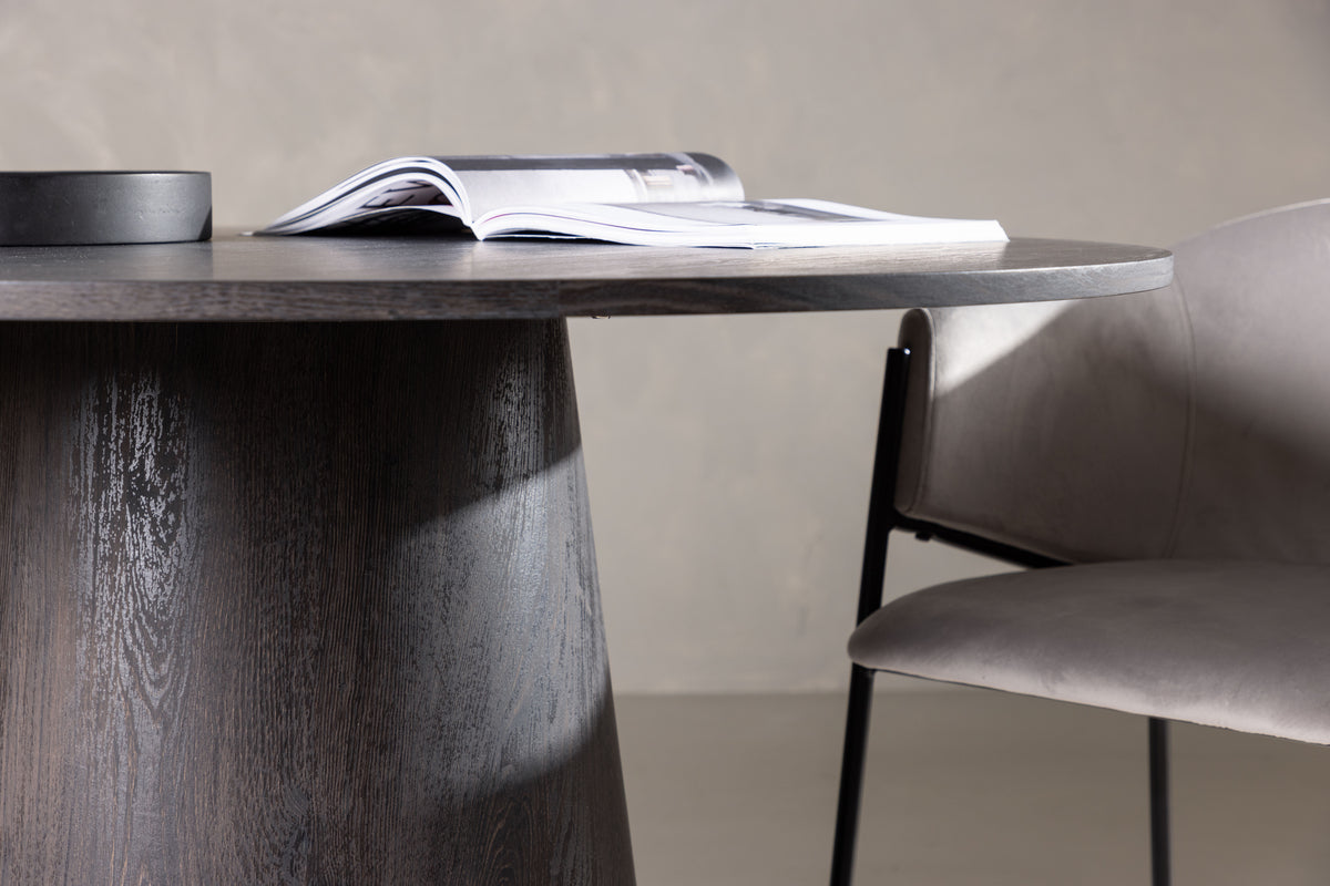 Venture Design Lanzo Runda Matbord ⌀120 Mocka
