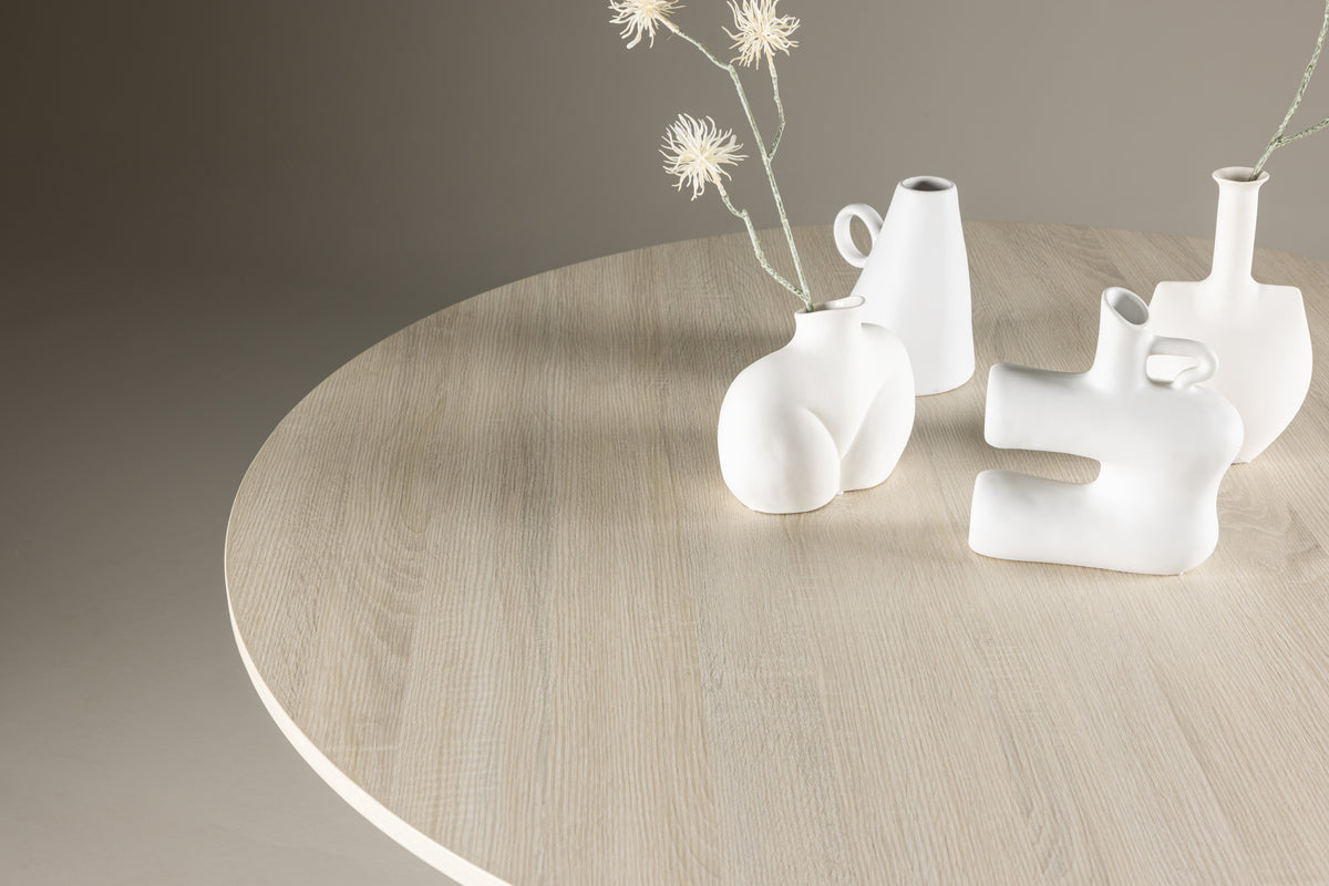 Venture Design Lanzo Runda Matbord ⌀120 Vitputsad