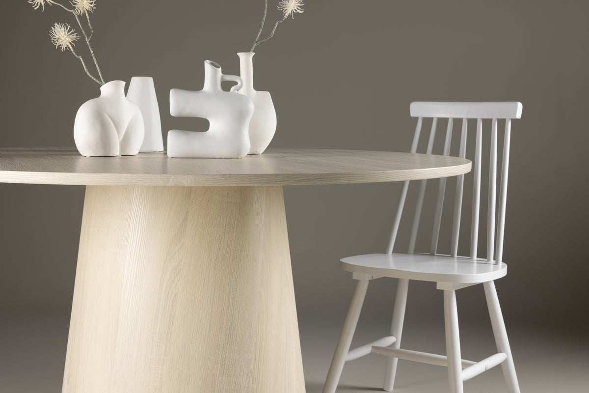 Venture Design Lanzo Runda Matbord ⌀120 Vitputsad