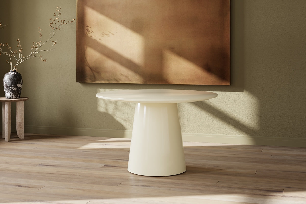 Venture Design Lanzo Runda Matbord Ø120 Beige