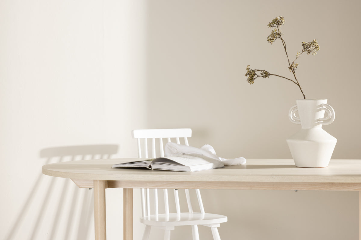 Venture Design Andy Ovala Matbord 180 x 90 Vitputsad