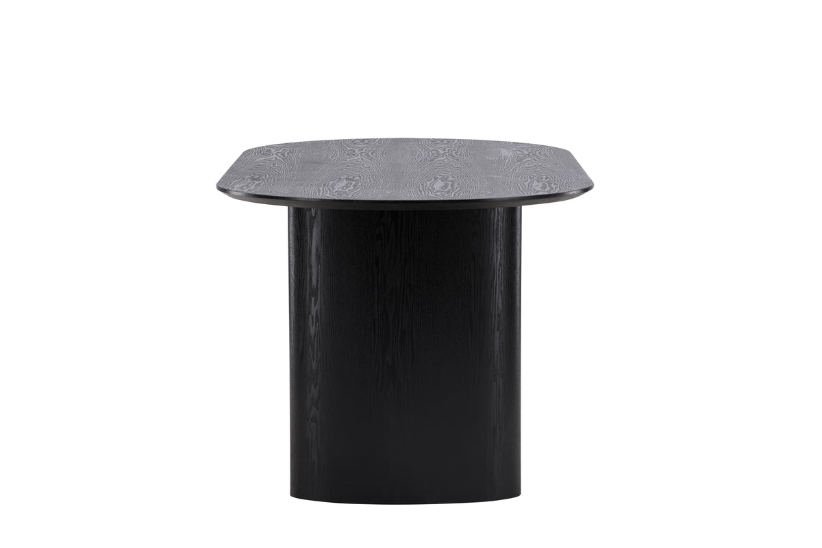 Venture Design Isolde Ovala Matbord 180 x 90 Svart