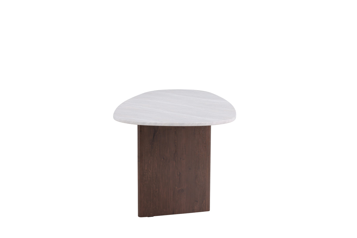 Venture Design Grönvik Ovala Matbord 180 x 90 Ljusgrå