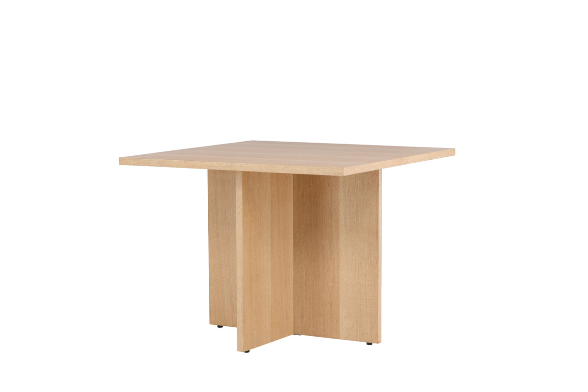 Venture Design Leo Rektangulära Matbord 100 x 100 Natur