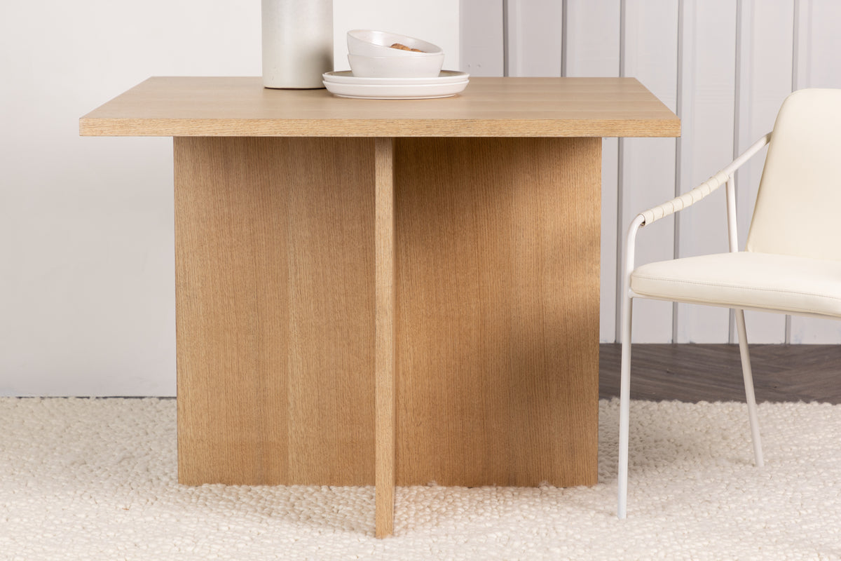 Venture Design Leo Rektangulära Matbord 100 x 100 Natur