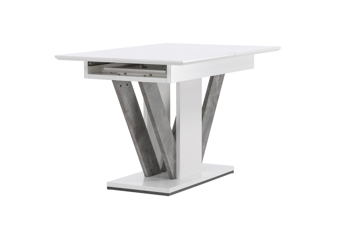 Venture Design Disa Rektangulära Matbord 120 x 80 Vit