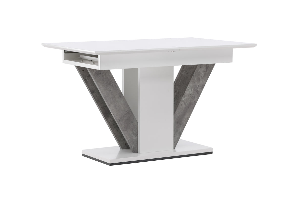 Venture Design Disa Rektangulära Matbord 120 x 80 Vit