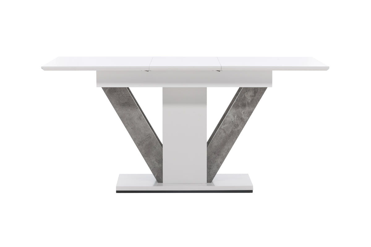 Venture Design Disa Rektangulära Matbord 120 x 80 Vit