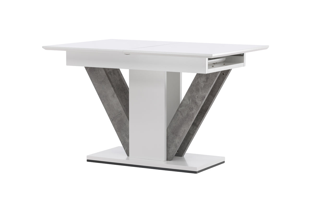 Venture Design Disa Rektangulära Matbord 120 x 80 Vit