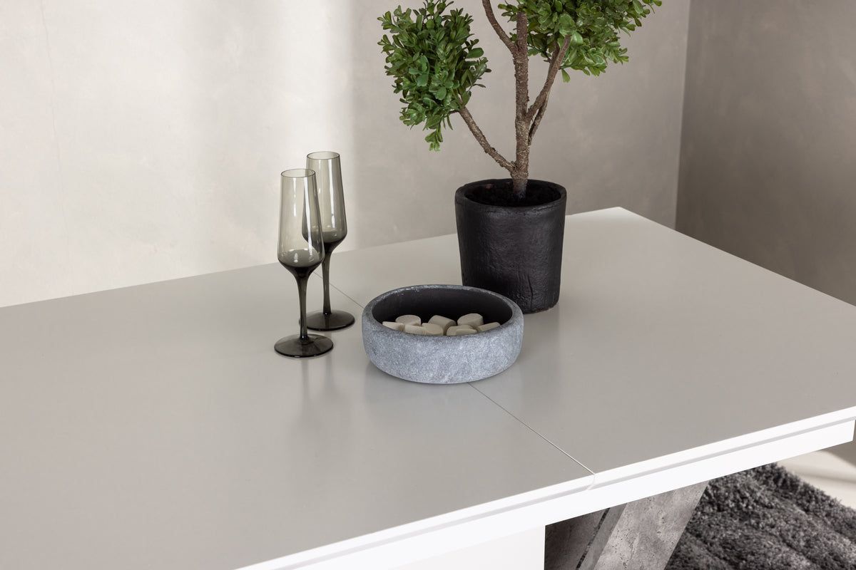 Venture Design Disa Rektangulära Matbord 120 x 80 Vit