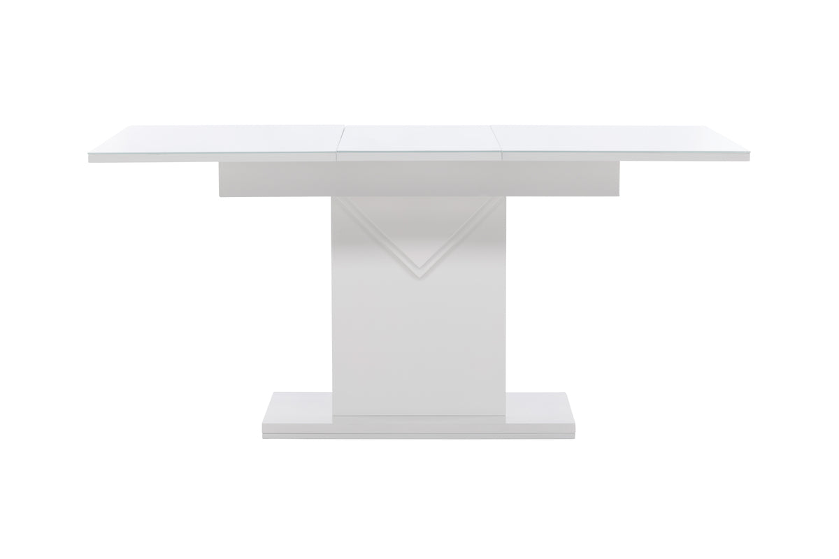 Venture Design Pluto Rektangulära Matbord 120 x 90 Vit