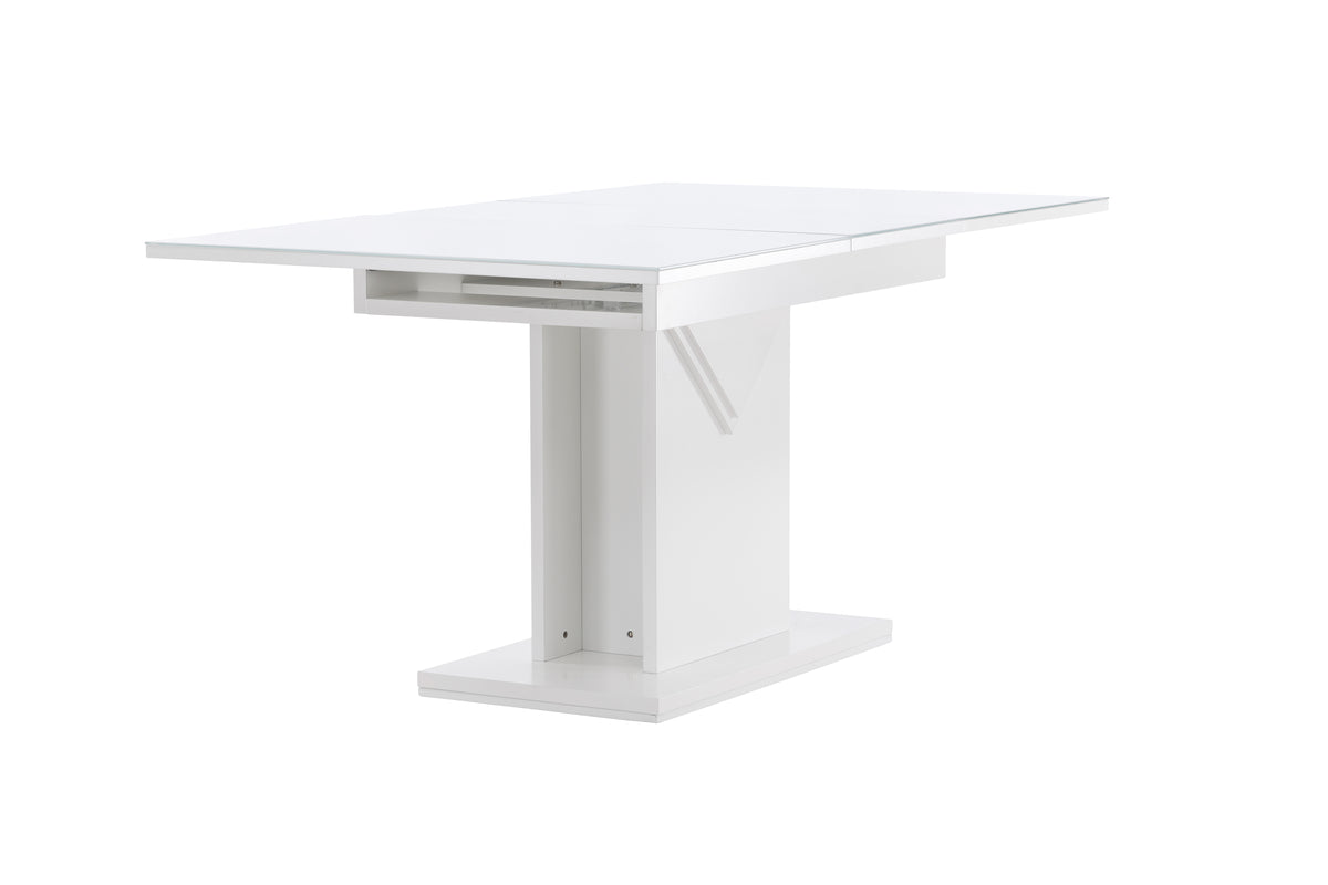 Venture Design Pluto Rektangulära Matbord 120 x 90 Vit